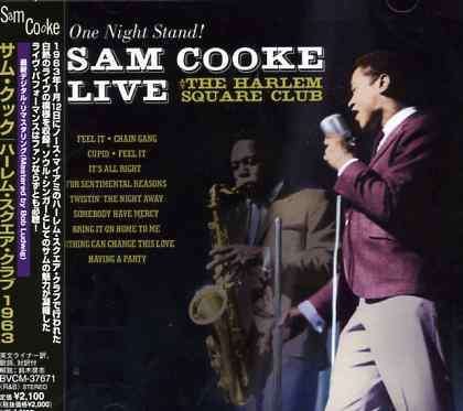 Cover for Sam Cooke · One Night Stand-harlem Live (CD) [Remastered edition] (2006)