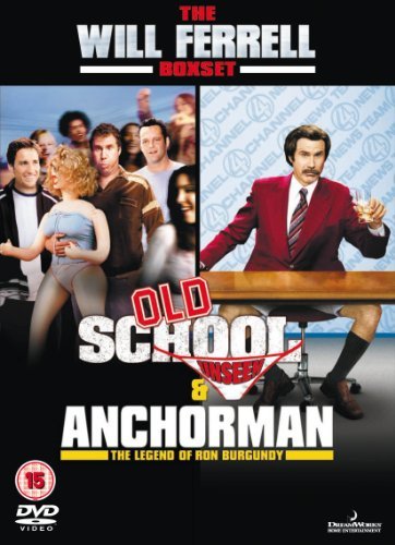 Cover for Will Ferrell - Old School - Unseen / Anchorman - The Legend Of Ron Burgundy (DVD) (2010)