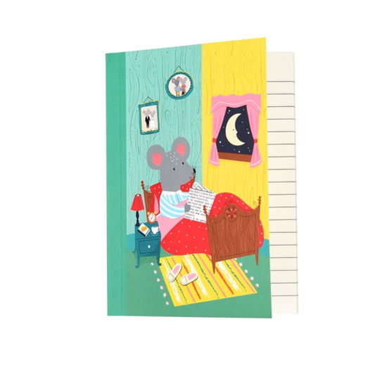 A6 notebook - Mouse In A House - - Livros - REX LONDON - 5027455436838 - 23 de junho de 2023