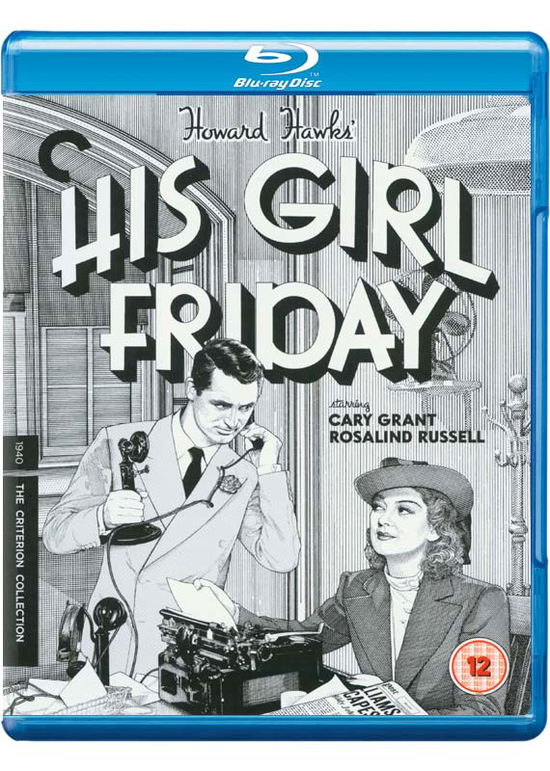 His Girl Friday - Criterion Collection - His Girl Friday - Filme - Criterion Collection - 5050629983838 - 16. Januar 2017