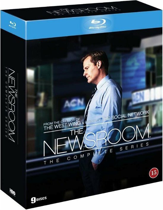 Cover for The Newsroom · The Newsroom - Complete Series Box Set (Blu-ray) (2015)