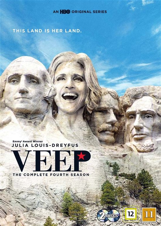 Cover for Veep · The Complete Fourth Season (DVD) (2016)