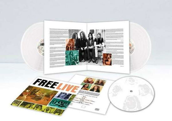 Cover for Free · Live (London &amp; Stockholm) (LP) [Limited Numbered edition] (2020)