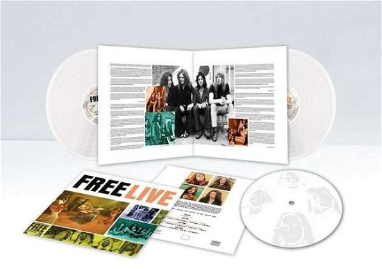 Cover for Free · Live (London &amp; Stockholm) (LP) [Limited Numbered edition] (2021)
