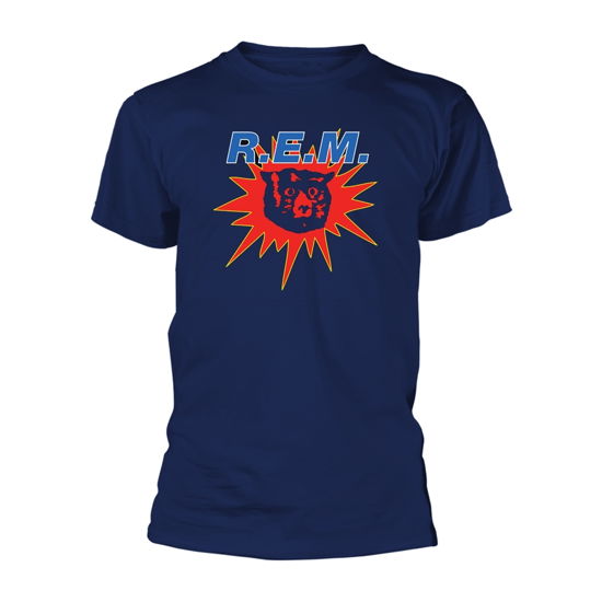 R.E.M. Unisex T-Shirt: Bear Burst (Back Print) - R.e.m. - Koopwaar - PHM - 5056012017838 - 18 juni 2018