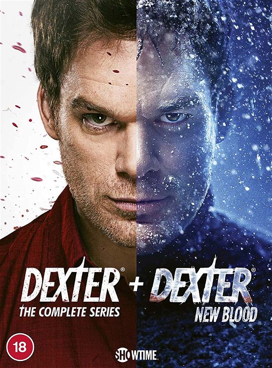 Cover for Dexter Complete  New Blood · Dexter - The Complete Series + Dexter - New Blood (DVD) (2022)