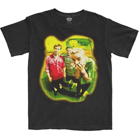 Green Day Unisex T-Shirt: Neon Photo - Green Day - Merchandise -  - 5056561030838 - 