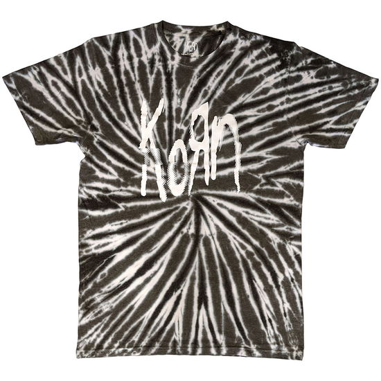 Cover for Korn · Korn Unisex T-Shirt: Spider Glitch (Black) (Wash Collection) (T-shirt) [size S] (2025)