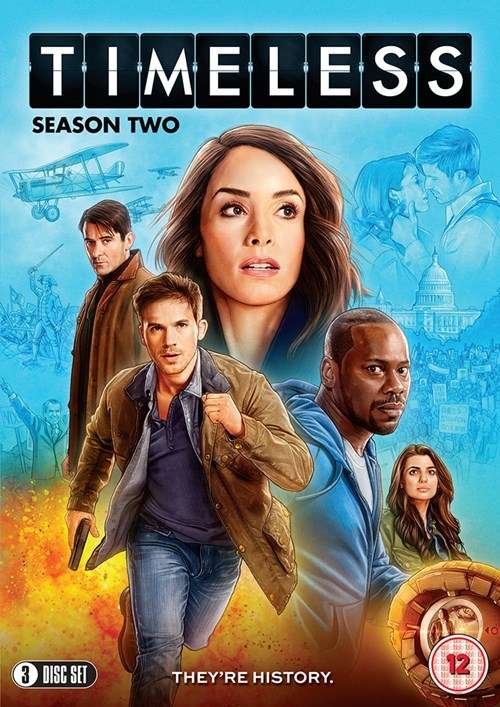Cover for Timeless: Season Two (DVD) (2018)