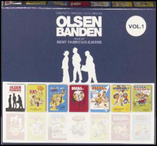 Olsen Banden - Musikken fra De 7 Første Film - Soundtrack - Musiikki -  - 5706274008838 - tiistai 6. kesäkuuta 2017