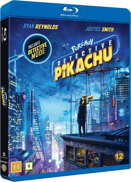 Cover for Pokémon Detective Pikachu BD (Blu-ray) (2019)