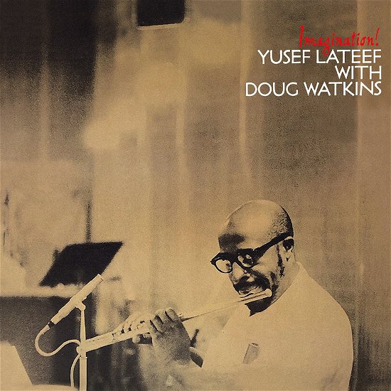 Cover for Yusef Lateef &amp; Doug Watkins · Imagination! (Clear Vinyl) (LP) (2023)