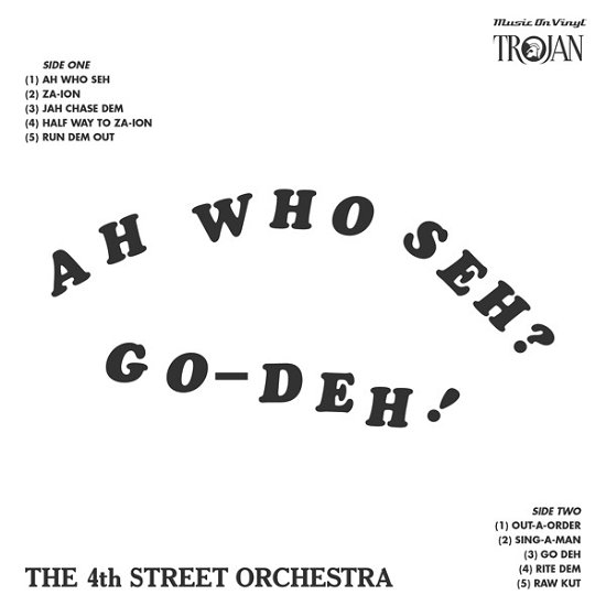 Cover for Fourth Street Orchestra · Ah Who Seh? Go-Deh! (LP) [Coloured edition] (2023)
