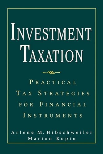 Cover for Marion Kopin · Investment Taxation (Paperback Book) (2003)