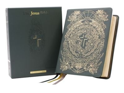 Cover for Passion · Jesus Bible Artist Edition, NIV, Genuine Leather, Calfskin, Green, Limited Edition, Comfort Print (N/A) (2022)