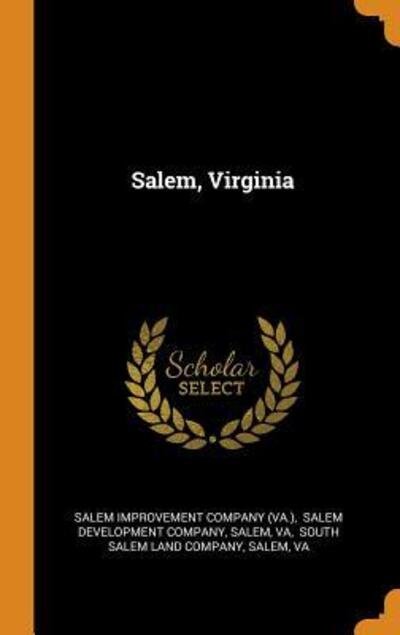 Cover for Salem · Salem, Virginia (Hardcover Book) (2018)