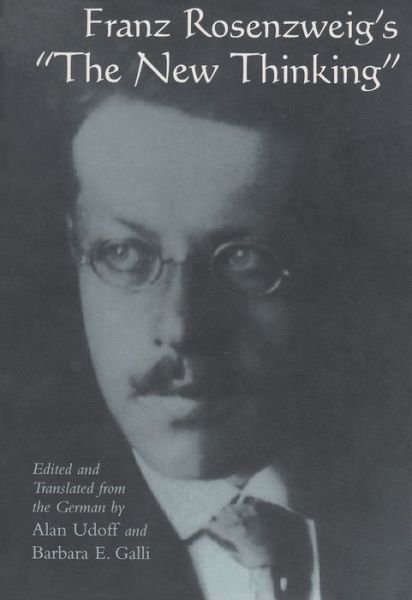 Cover for Franz Rosenzweig · New Thinking (Hardcover Book) (1999)