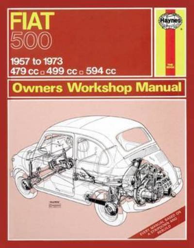 Cover for Haynes Publishing · Fiat 500 (57 - 73) Haynes Repair Manual (Taschenbuch) [2 Revised edition] (2012)
