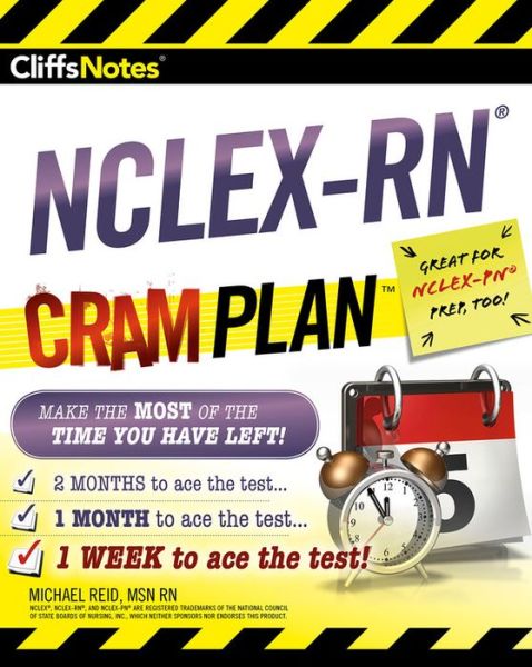 Cover for Reid Michael Reid · CliffsNotes NCLEX-RN Cram Plan (Paperback Book) (2022)