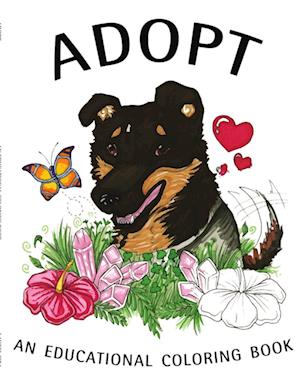 Cover for Laurel Sira · Adopt - an Educational Coloring Book (Book) (2016)