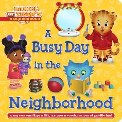 Cover for Cala Spinner · A Busy Day in the Neighborhood (Board book) (2017)