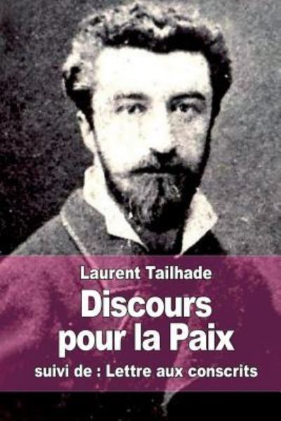 Cover for Laurent Tailhade · Discours pour la Paix (Paperback Book) (2015)