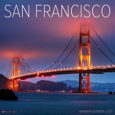 Willow Creek Press · San Francisco 2025 12 X 12 Wall Calendar (Kalender) (2024)