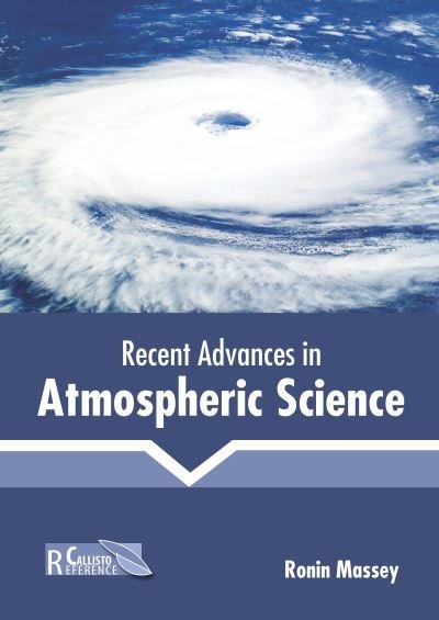 Cover for Ronin Massey · Recent Advances in Atmospheric Science (Hardcover Book) (2020)