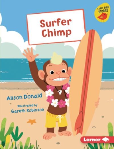 Cover for Alison Donald · Surfer Chimp (Hardcover Book) (2021)