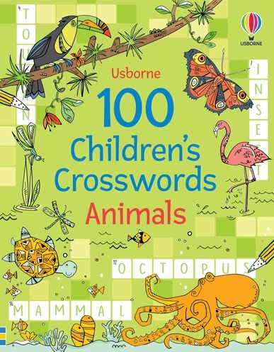 Cover for Phillip Clarke · 100 Children's Crosswords: Animals - Puzzles, Crosswords and Wordsearches (Taschenbuch) (2022)