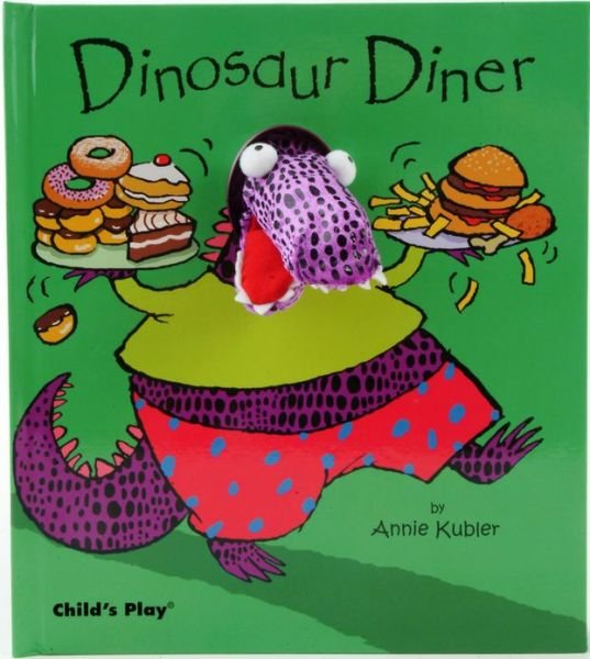 Cover for Annie Kubler · Dinosaur Diner - Finger Puppet Books (Hardcover Book) (2008)