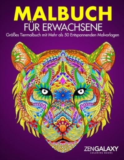 Cover for Zengalaxy Coloring · Malbuch fur Erwachsene (Paperback Book) (2019)