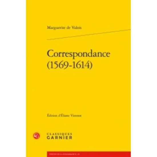 Cover for Marguerite de Valois · Correspondance (1569-1614) (Paperback Book) (2018)