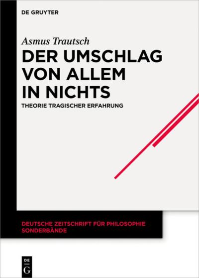 Cover for Asmus Trautsch · Umschlag Von Allem in Nichts (Book) (2023)