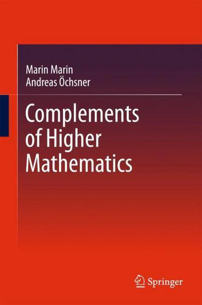 Cover for Marin · Complements of Higher Mathematics (Book) [1st ed. 2018 edition] (2018)