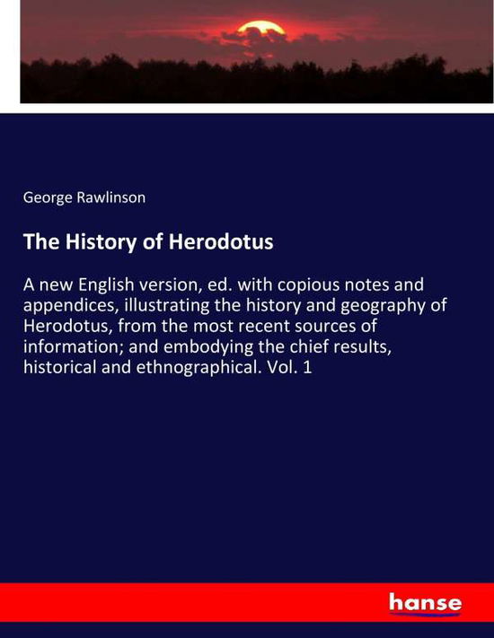 Cover for Rawlinson · The History of Herodotus (Book) (2018)