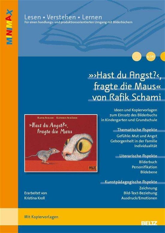 Cover for Kroll · »Hast du Angst?«,fragte die Maus (Book)