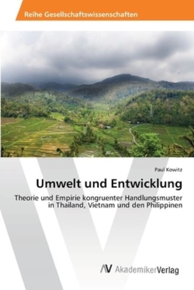 Cover for Kowitz · Umwelt und Entwicklung (Bok) (2013)