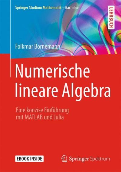 Cover for Bornemann · Numerische lineare Algebra (Book) (2016)