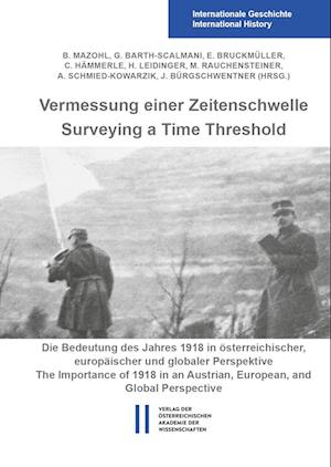 Cover for Brigitte Mazohl · Vermessung einer Zeitenschwelle / Surveying a Time Threshold (Book) (2024)