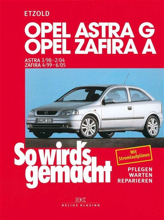 Cover for Etzold. · So wi.gem.113 Opel Astra,Zafira (Book)