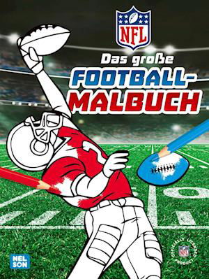 Cover for NFL: Das große Football-Malbuch (Book) (2024)