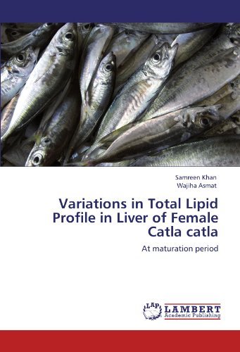 Cover for Wajiha Asmat · Variations in Total Lipid Profile in Liver of Female Catla Catla: at Maturation Period (Paperback Book) (2012)