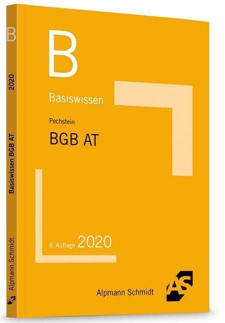 Cover for Pechstein · Basiswissen BGB Allgemeiner T (Book)