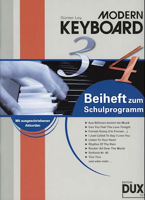 Cover for Günter Loy · Modern Keyboard, Beiheft 3-4 (Bog) (2011)