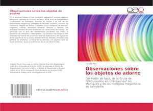 Cover for Pau · Observaciones sobre los objetos de (Buch)