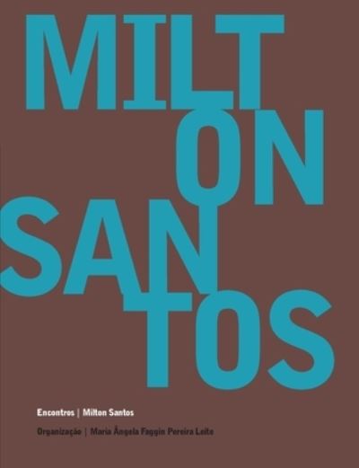 Cover for Mílton Santos · Milton Santos (Book) (2023)