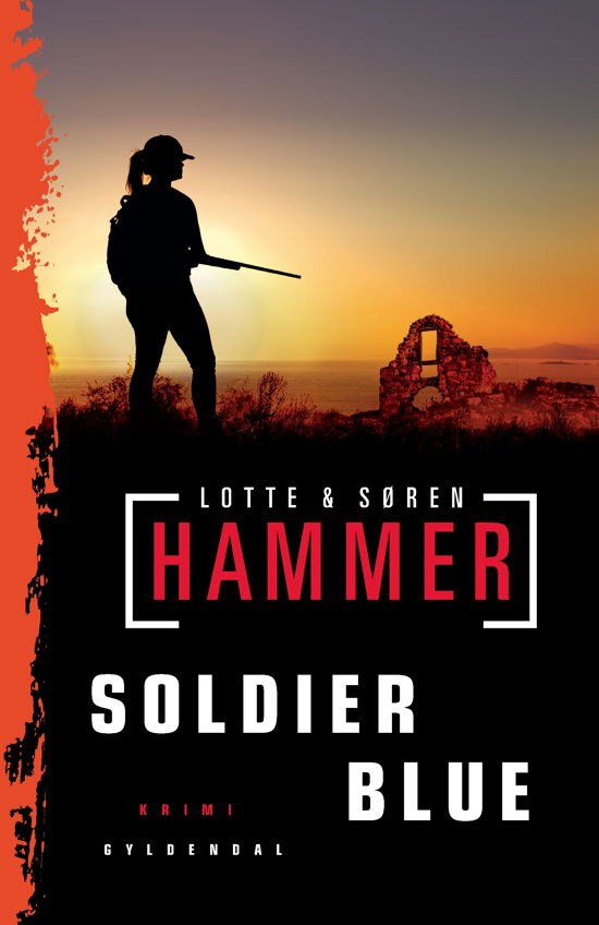 Cover for Lotte og Søren Hammer · Soldier Blue (Bound Book) [1º edição] (2019)