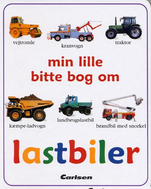 Cover for Bingham · Min lille bitte bog om: Min lille bitte bog om lastbiler (Sewn Spine Book) [1st edition] (2002)