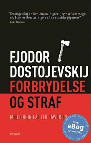 Forbrydelse og straf, inkl. e-bog - Fjodor Dostojevskij - Bøger - Rosinante - 9788763836838 - 30. september 2014